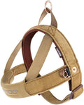 EzyDog Quick Fit Dog Harness – No Pull Harness for Training, Everyday Walking, and Easy Control - Adjustable Fit, Reflective, and Padded (Medium, Corduroy)