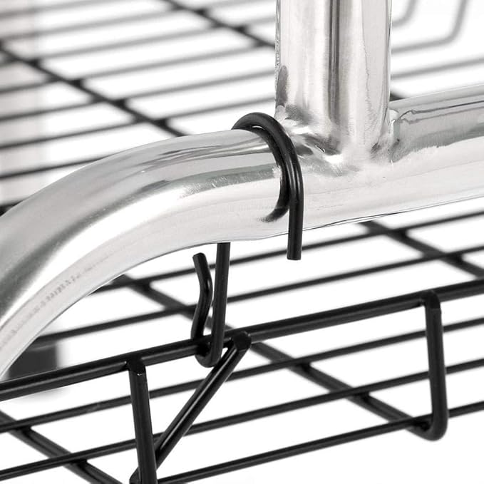 Dog Pet Grooming Table for Large Dogs Adjustable Height Heavy Duty Professional Portable Trimming Table with Arm/Noose/Mesh Tray, Maximum Capacity Up to 330 LBS, 42''/Blue