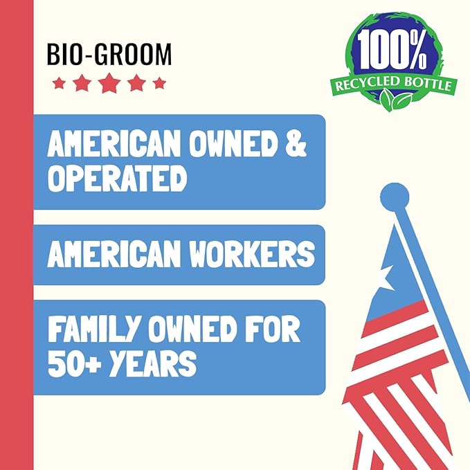 Bio-Groom Oatmeal Dog Shampoo - for Allergies and Itching, Cruelty-Free, Dog Bathing Supplies, Puppy Shampoo for Sensitive Skin, Made in USA, Anti-Itch Dog Products - 5 Gallons