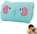 Kids Cartoon Hand Warmer Pillow, Plush Animal Doll with Arm Warmers for Children, Soft Hugging Cushion for Nap and Winter Days, Cozy Throw Pillow