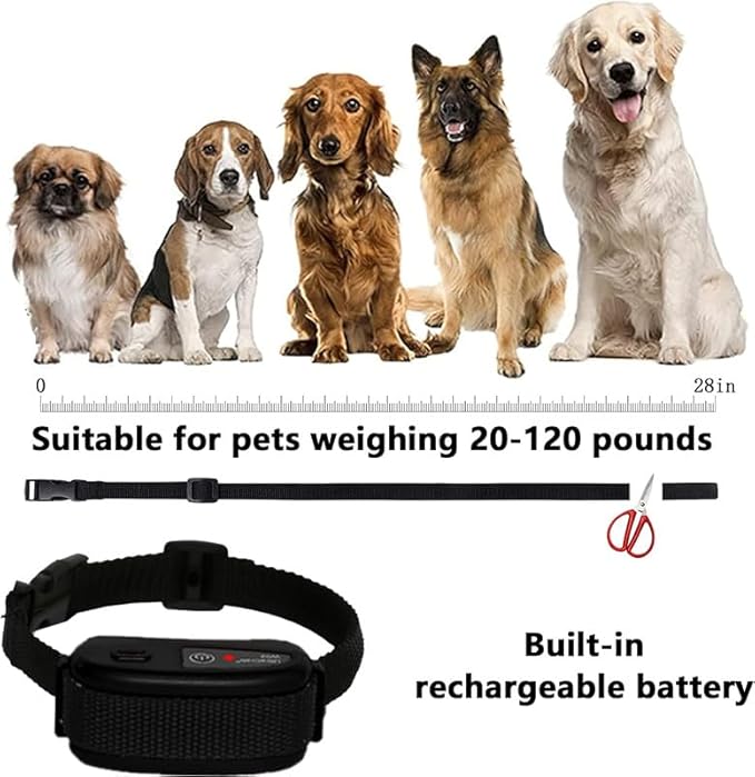 Indoor Pet Barrier for 2 Dogs,Wireless Indoor Electric Fence,Pet Gate, Keeps Areas Off Limits,Dog Home Proofing, Waterproof/Rechargeable/Beep/Static Training Collar,Orange Kit