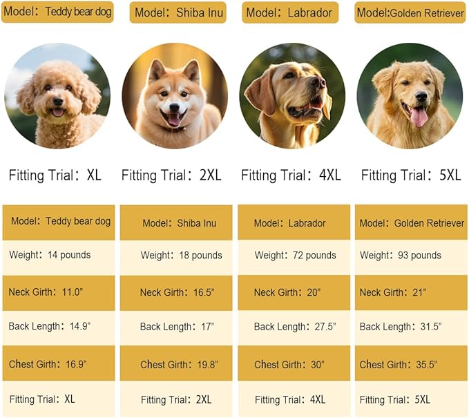 Dog Raincoat Apparel Poncho Waterproof Dog Clothes Pet Raincoat Jacket for Small to Medium Sized Dogs (Fluor-Yellow,2XL)