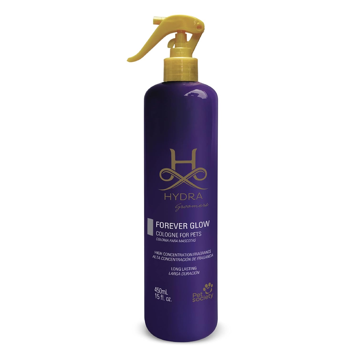 Hydra Groomers’ Forever Glow Cologne, Cat and Dog Cologne and Grooming Spray, 15 Fl Oz