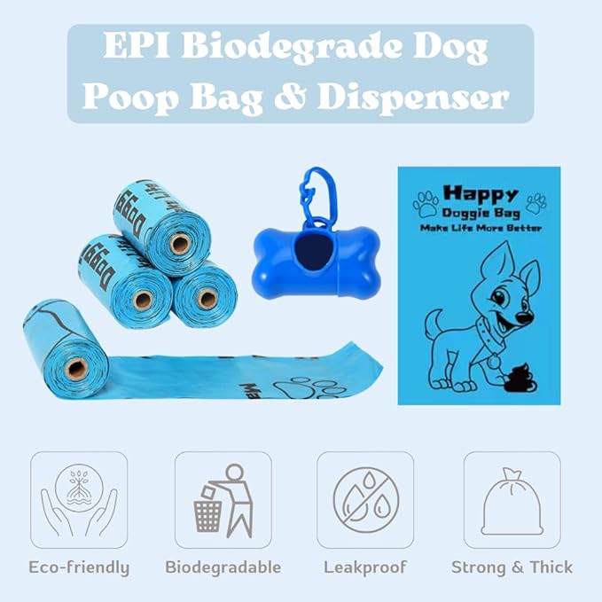 PupLuxe Puppy Starter Kit Blue 22 Piece Kit Great for Dog Training New Dog Bundle