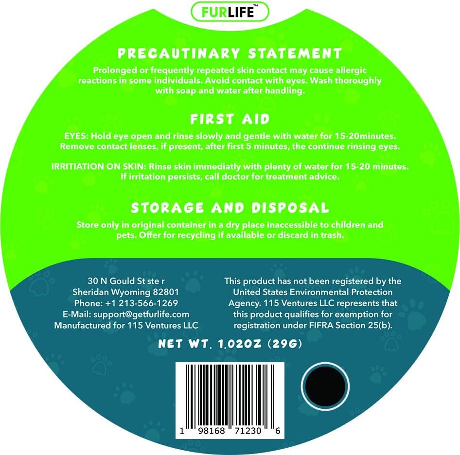 FurLife Flea and Tick Collar for Dogs – Waterproof Black Dog Collar, Pet Supplies for Tick and Flea Prevention for Dogs, Safe for All Breeds