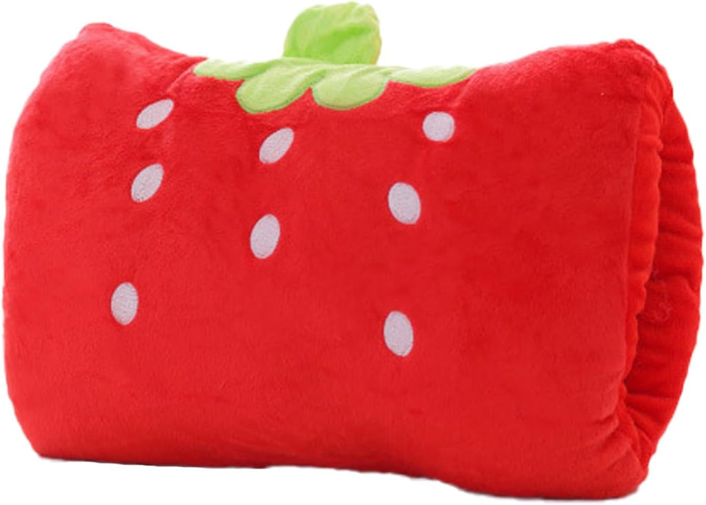 Kids Cartoon Hand Pillow Hand Warmer,Multifunction Home Animal Doll Plush Muffs Cartoon,Soft Cotton,for Napping,Travel Essentials (model7)