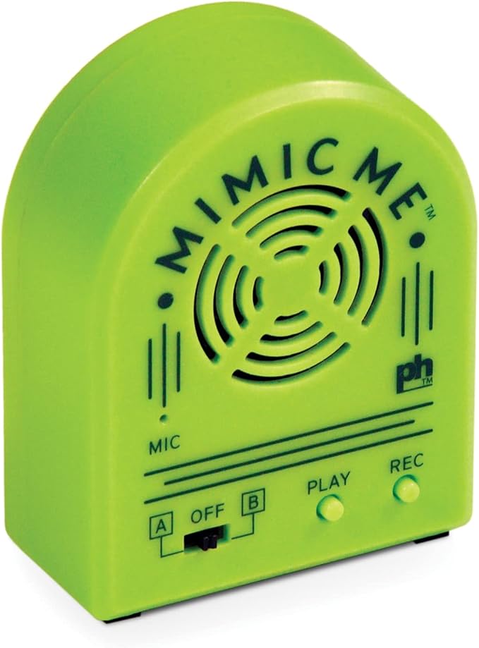 Prevue Hendryx 62900 Mimic Me Voice-Recording Unit for Birds Green Small
