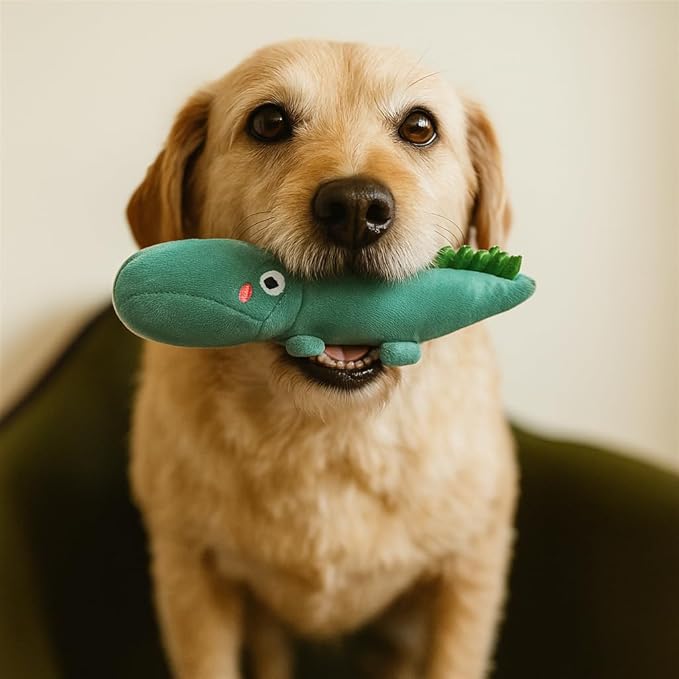 Jalousie Multipack Dog Squeaky Toys Bulk Bundle Pup Toy - Puppy Toys for Pets for Small Medium Breed (12 Pack Rope and Plush Animals)