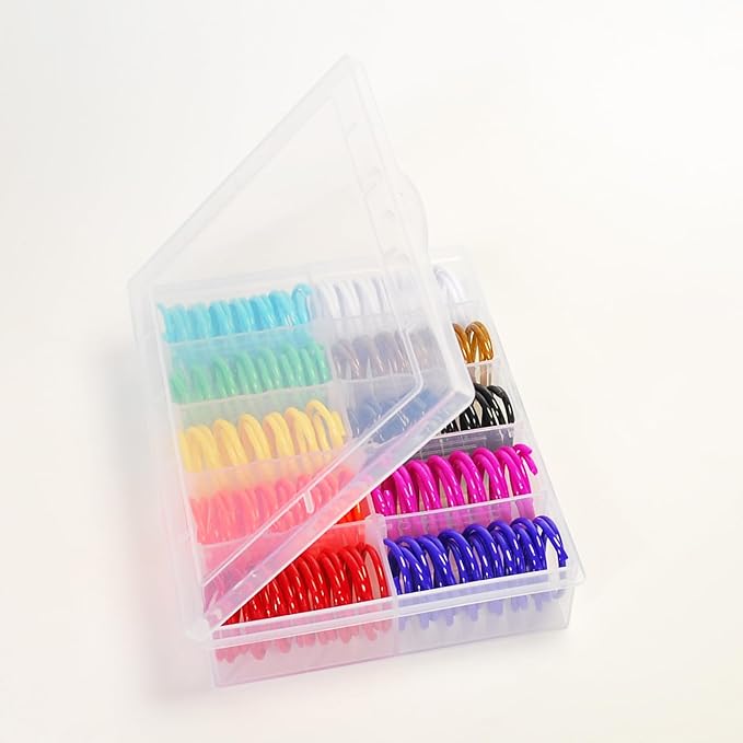 40Pcs 10 Colors Box Stored Springs for Indoor Cats, Cats Coil, Cat Interactive Toys, Cat Swatting Toy, Self-Play Toys, Hunting Toy, Kitten Spring