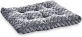 Amazon Basics Cat and Dog Bed and Crate Pad, Machine Washable, Indoor, 40 x 27 x 3.5 inches, Gray