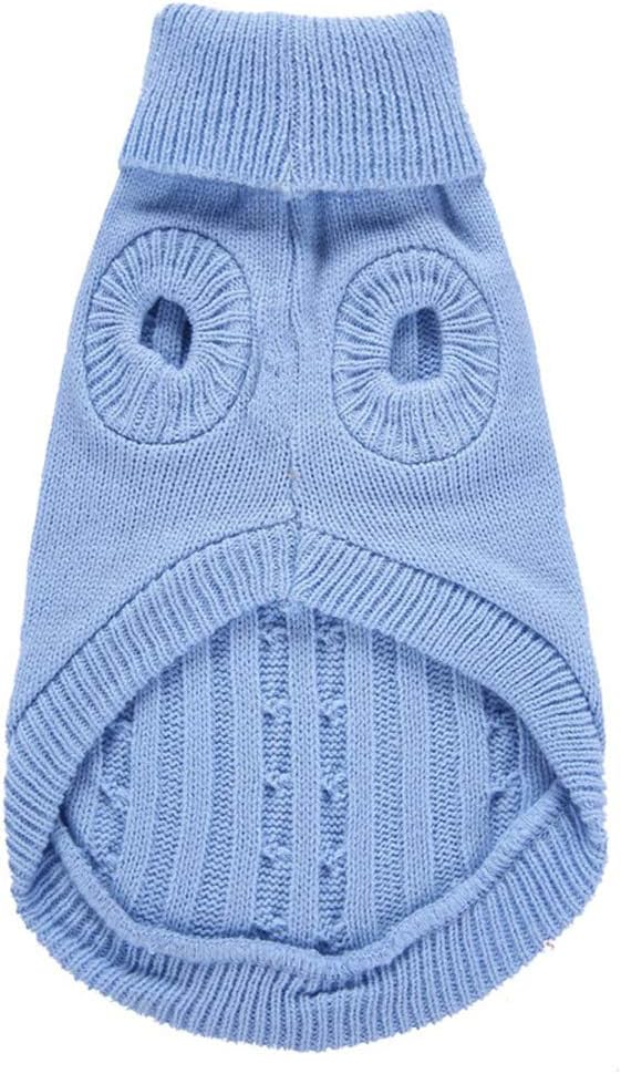 Dog Sweater, Warm Dog Sweaters for Small Dogs Medium Large Dogs, Cute Winter Classic Turtleneck Pet Sweater Cat Sweater Dog Clothes Coat Dog Christmas Sweaters for Girls Boys Dog Puppy Cat