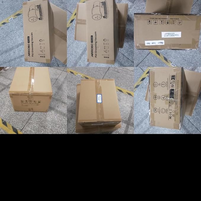 AIRROBO Dog Grooming Vacuum, Dog Grooming Kit,12000Pa Strong Pet Vacuum, 2L Large Capacity Vacuum for Shedding Grooming Hair, Quiet,PG100