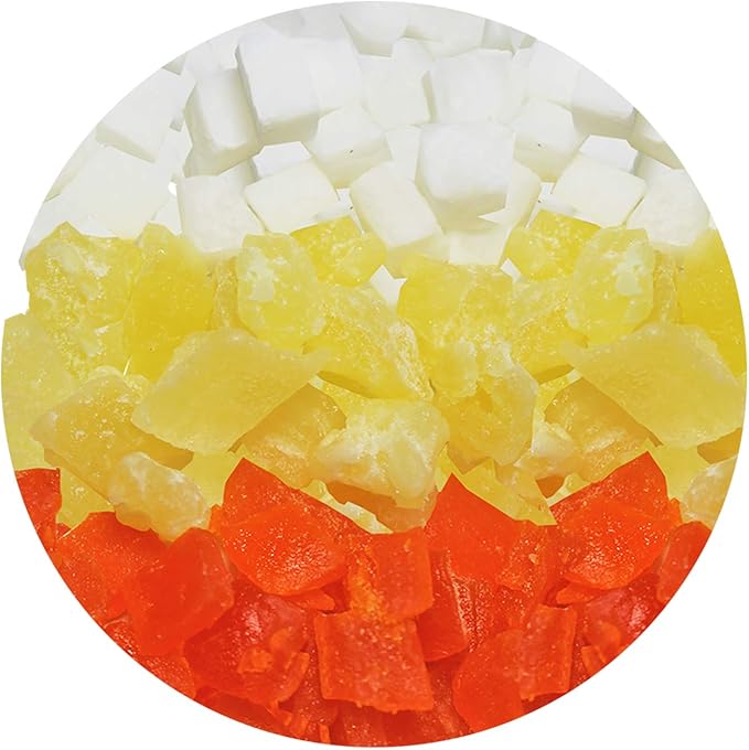 Tropical Trio - Healthy Natural Mixed Dried Fruit Treat - Papaya, Coconut, Pineapple - for Sugar Gliders, Squirrels, Prairie Dogs, Skunks, Marmosets, Parrots, Birds, Rats, Small Pets (4.5 oz.)