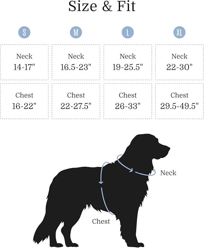 2025 New Edition, Fei & Eve MagEase Dog Harness - 3-Second Magnetic Buckles | 3-Point No-Pull Control | Heavy-Duty 900D Nylon | Dual Safety Handles | Breathable Mesh | Adjustable Fit | Medium, Blue