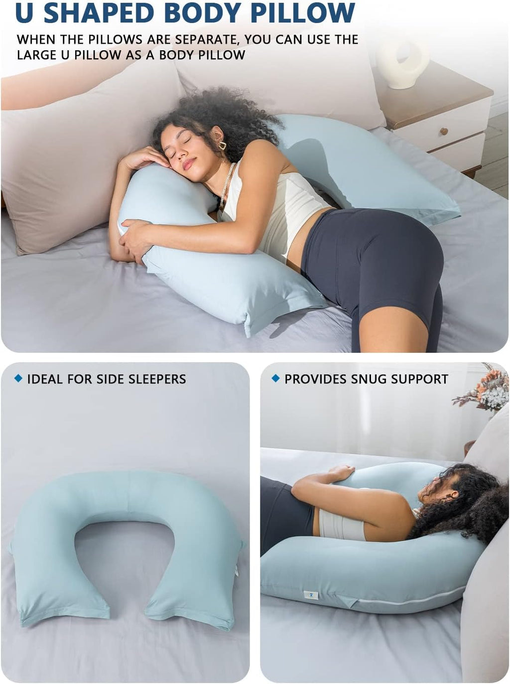 INSEN Reading Pillow, Back Pillow for Sitting in Bed and Couch, Gaming Pillow for Adults, Sit Up Support for Bed, Green Jersey