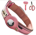 Essential Pet Supplies: Pet Collar for Small Dogs with Reflective AirTag Holder and Secure,Comfortable Padding Bundled with Safe Dog Nail Clippers and Self-Cleaning Dog Brush