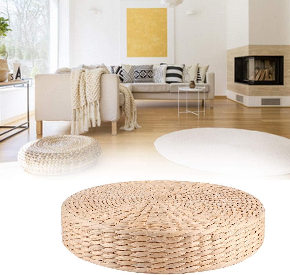 Round Sitting Cushion, 30x5cm / 11.8x2.0in Household Thicken Tatami Seats Floor Pillow Cushion Pouf Decoration for Zen Yoga Tea Ceremony