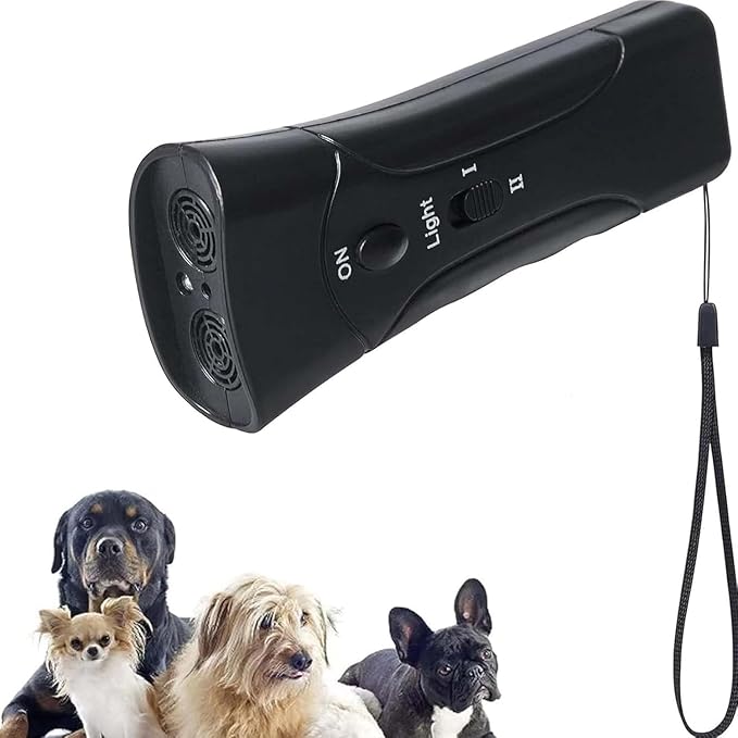 PetGentle Anti-Barking Device, Ultrasonic Dog Training Control, One-Click Behavior Correction
