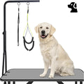 Professional Dog Grooming Table Arm with Double Clamp, 42" H Adjustable Pet Grooming Stand with Grooming Loop Noose for Small Medium Large Dog - Sturdy, and Easy-to-Install