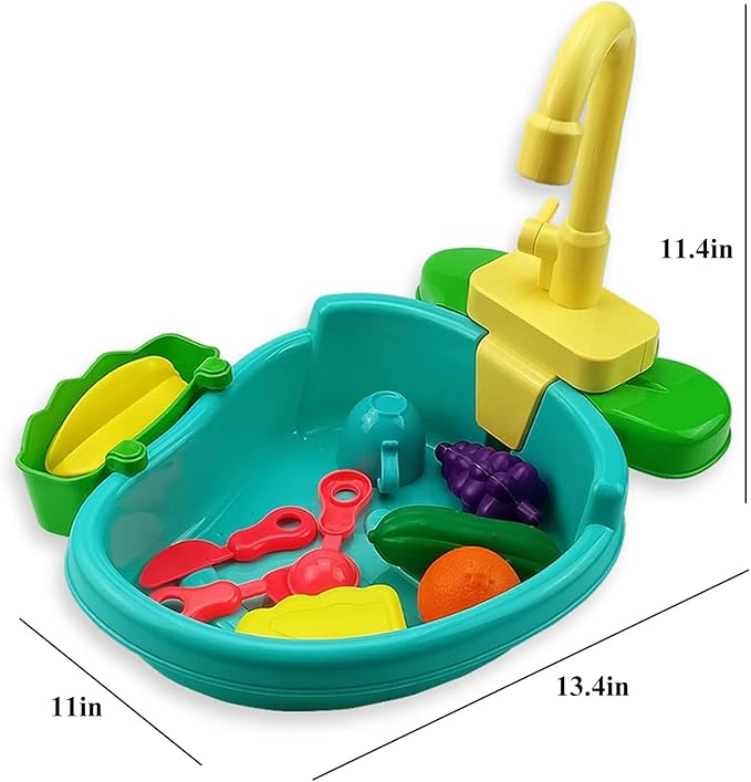 Bird Bath for Cage, Parrot Shower Bathtub Indoor with Faucet, Automatic Bird Bath Shower, Parrot Automatic Bathing Box, Bird Shower Swimming Pool Toy for Parakeet, Ferret, Budgie, Cockatiel(Green)