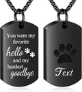 abooxiu Cremation Jewelry for Ashes Urn Necklace for Ashes Memorial Dog Ashes Necklace Cremation Necklace Pet Keepsake Necklace Pawprint Ashes Holde Necklace