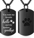 abooxiu Cremation Jewelry for Ashes Urn Necklace for Ashes Memorial Dog Ashes Necklace Cremation Necklace Pet Keepsake Necklace Pawprint Ashes Holde Necklace