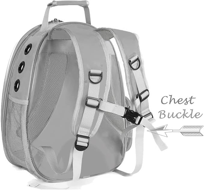 Bubble Cat Carrier Backpack, Transparent Pet Carrier Backpack for Small Puppy and Bunny, Space Capsule Bubble Cat Backpack Carrier, Airline Approved