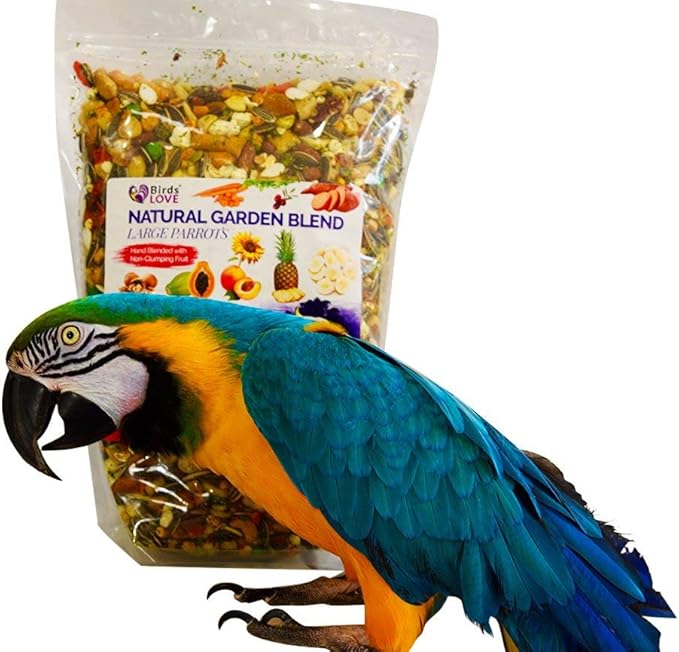 Birds LOVE All Natural Garden Blend Bird Food for Parrots 6lb