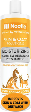 Nootie - Pet Shampoo for Sensitive Skin - Revitalizes Dry Skin & Coat - Natural Ingredients - Gentle Dog Shampoo - Cleans & Conditions,16 oz