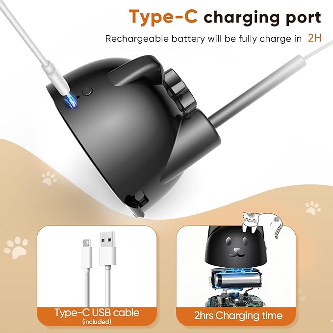 Interactive Cat Toys for Indoor Cats Automatic Electric Flying Bird Feather Cat Toy - Best Kitten & Adult Cat Enrichment Toy Stick-on Hanging Electric Kitty Toys for Bored Cats