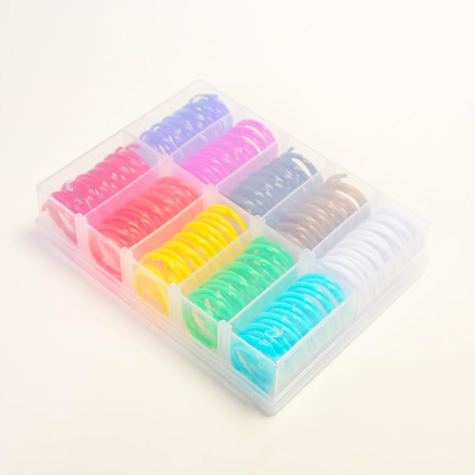 40Pcs 10 Colors Box Stored Springs for Indoor Cats, Cats Coil, Cat Interactive Toys, Cat Swatting Toy, Self-Play Toys, Hunting Toy, Kitten Spring