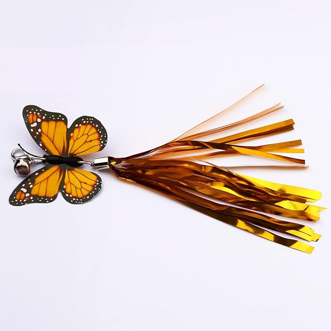 ChunlongFour Cat Accessories for Indoor Cats Simulation Bird Interactive Cat Toys String Toy 7pcs Cat Toy Replacements Cat Stuff Various Sets Cat Feather Toys