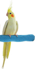 Sweet Feet and Beak Comfort Grip Safety Perch for Bird Cages - Pedicure Perch for Birds to Keep Nails and Beaks in Top Condition - Safe Easy to Install Bird Cage Accessories - X-Small 4.5"