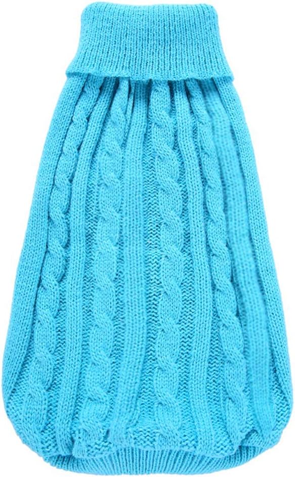 Dog Sweater, Warm Dog Sweaters for Small Dogs Medium Large Dogs, Cute Winter Classic Turtleneck Pet Sweater Cat Sweater Dog Clothes Coat Dog Christmas Sweaters for Girls Boys Dog Puppy Cat