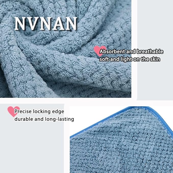 Microfiber Dog Towels - 40x24 Inch, Super Absorbent & Quick - Drying, Soft Pet Grooming Towel for Small & Medium Dogs & Cats, Blue