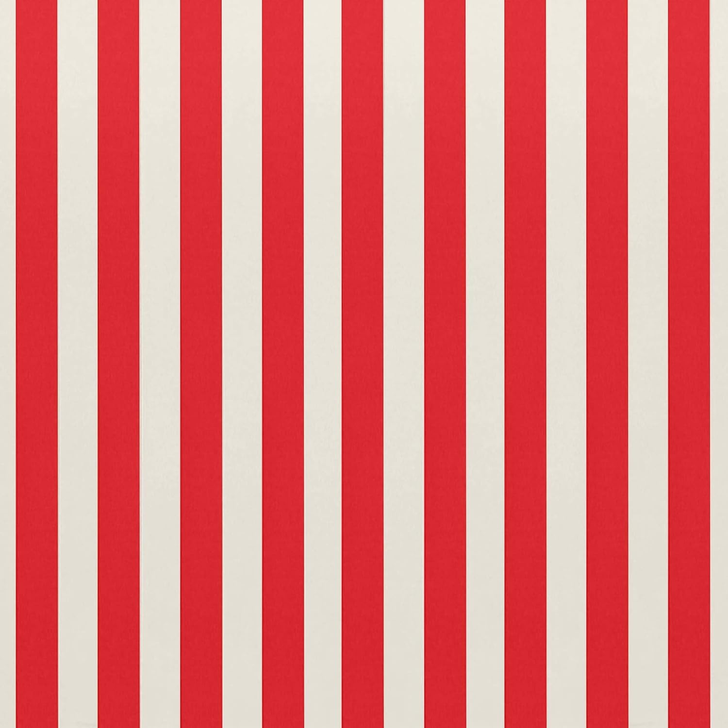 RSH DECOR: Tufted Wicker Loveseat Cushion | 41” x 19" | All-Weather Spun Fabric | Water and Fade-Resistant | Outdoor Settee Cushion for Patio Furniture | Red & White Stripe