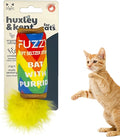 Huxley & Kent Plush Cat Toy | Fuzzy Soft Seltzer | Yappy Hour Rainbow Strong Catnip Filled Cat Toy | Plush Interactive Kitten and Cat Toy with Catnip and Crinkle | Kittybelles