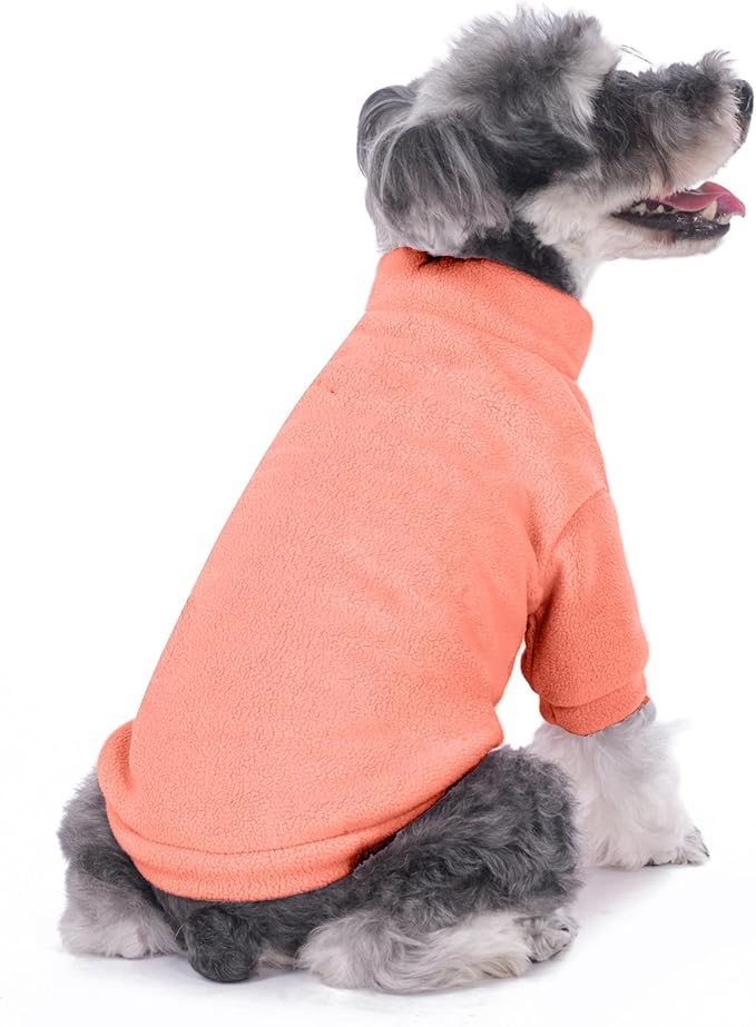 Dog Sweater, 3 Pack Dog Sweaters for Small Dogs Girl Boy, Ultra Soft Warm Puppy Clothes Coat for Winter (Rose+Lt Pink+Lt Purple, XX-Large)