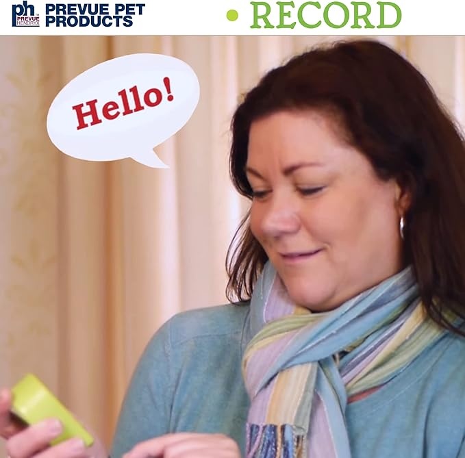 Prevue Hendryx 62900 Mimic Me Voice-Recording Unit for Birds Green Small