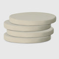 WestinTrends Solace Outdoor Patio Kitchen Dining Chair Round Seat Cushions Set of 4, 16 x 16, Beige