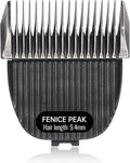 FENICE PEAK 4FC Low Noise Pet Dog Grooming Clippers Replacement Blade Ceramic Edge Detachable Steel Pet Clipper Blade with Cutting Length of 9.6mm (1 Count)