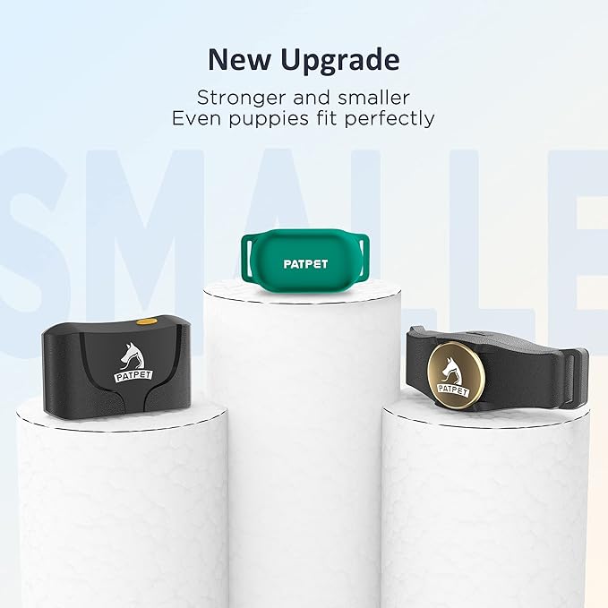 PATPET Dog Training Collar with Remote - Electric Dog Shock Collar for Small Medium Large Dogs - 3 Adjustable Safe Modes, Rechargeable Waterproof E Collar for Dogs (8-120 lbs)