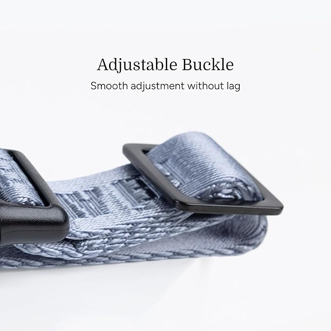 2025 New Edition, Fei & Eve MagEase Dog Collar - Patented Magnetic Buckles | Fur-Safe | Premium 210D Nylon | 450LB Escape-Proof | Adjustable Fit | Medium (Dusk Blue)