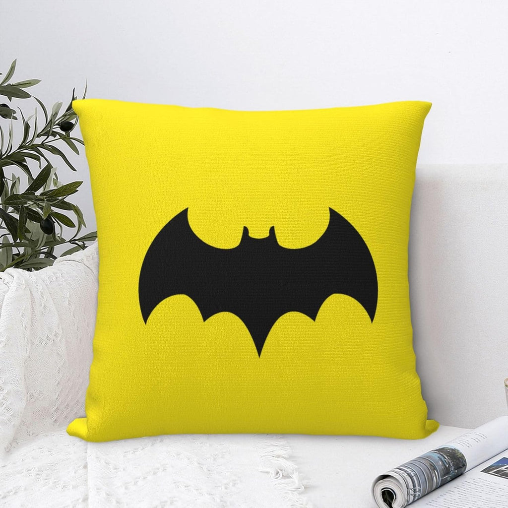 Bat Throw Pillow Covers 18x18 inches Cushion Covers for Couch Home Bed Living Room Decorative Pillow Cases
