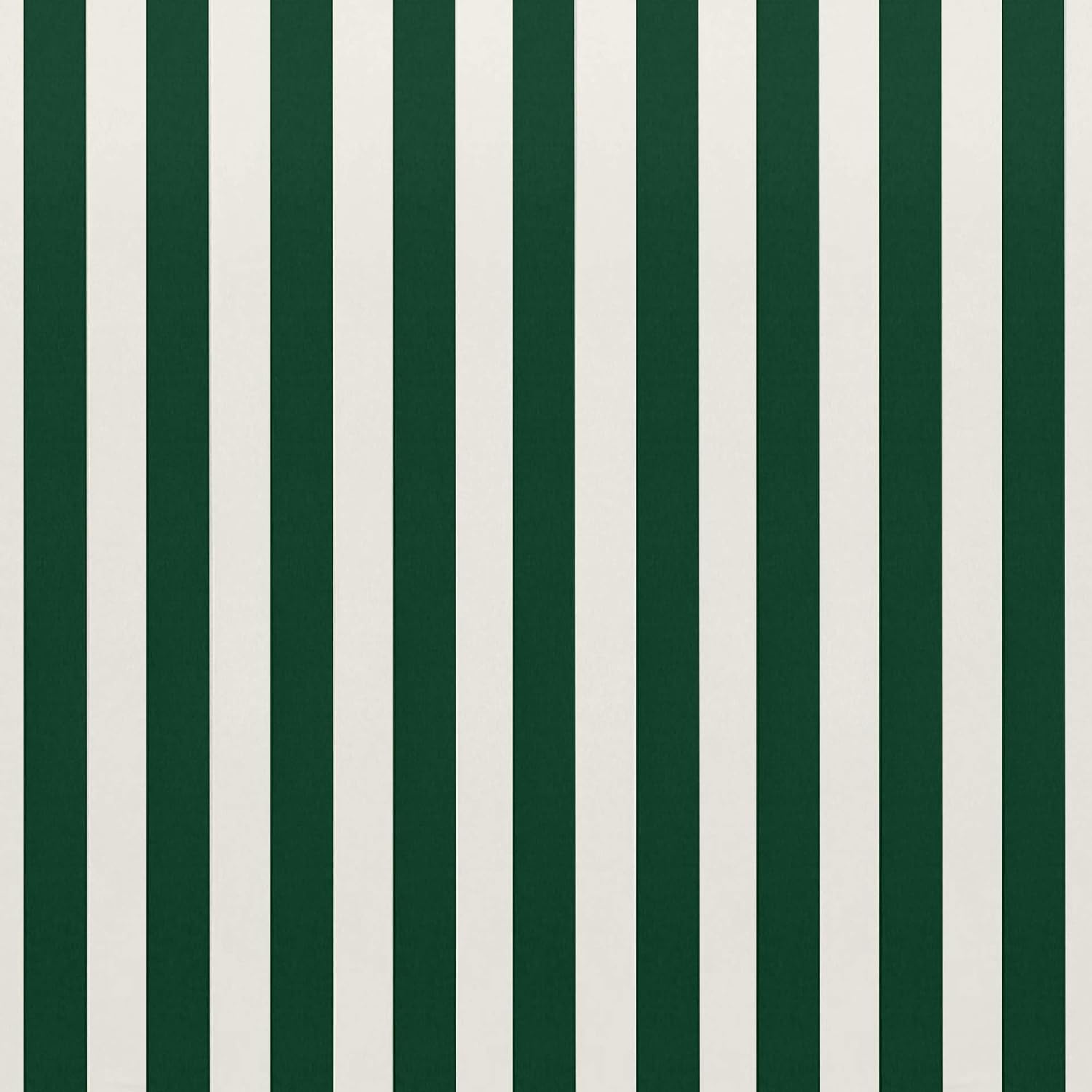 RSH DECOR: Tufted Wicker Loveseat Cushion | 41” x 19" | All-Weather Spun Fabric | Water and Fade-Resistant | Outdoor Settee Cushion for Patio Furniture | Hunter Green & White Stripe