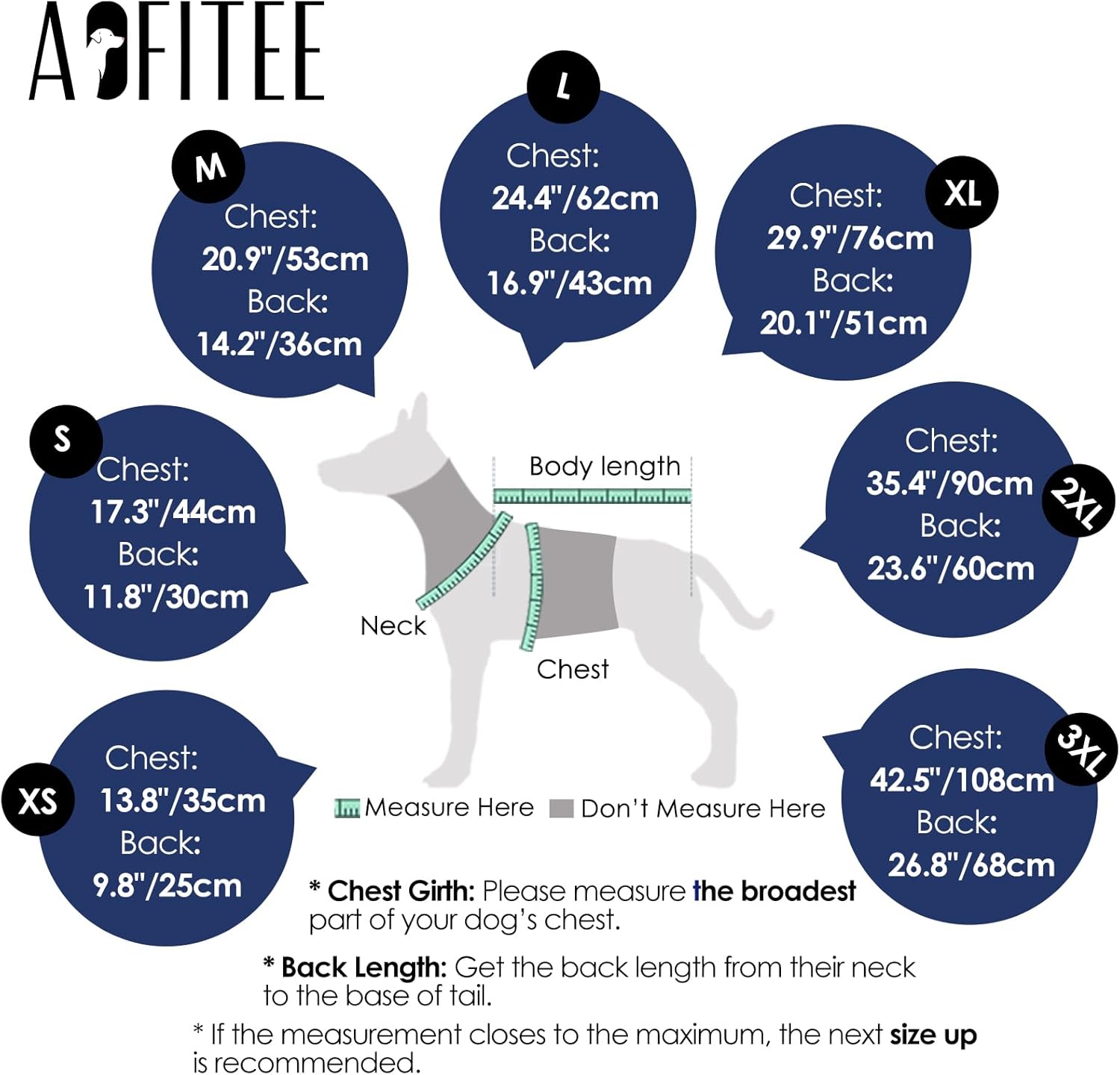 AOFITEE Dog Coat, Large Dog Jacket, Dogs Coat with Harness Built in, Reflective Waterproof Dogs Jackets Winter with Furry Collar, Warm Polar Fleece Pet Sweater Snowsuit for Doberman, Great Dane XXXL