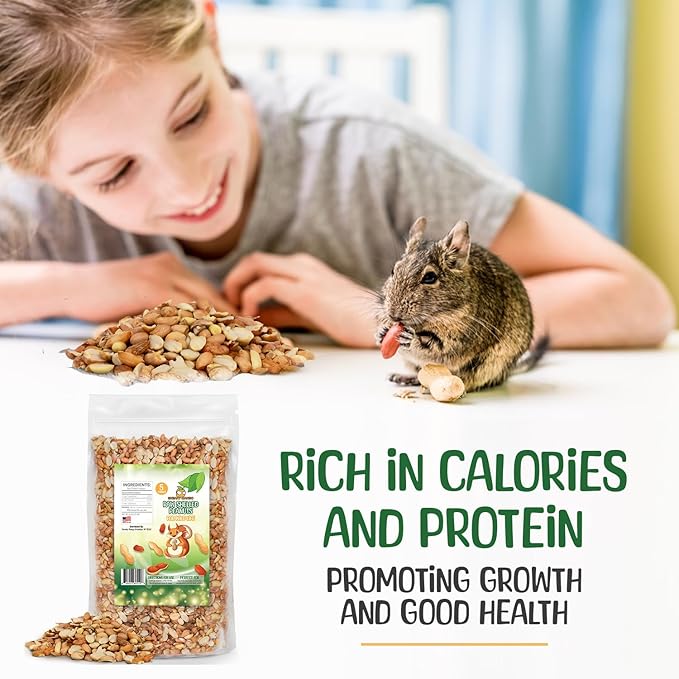 Premium Quality Raw Out of Shell Peanuts for Wildlife - 45 Pounds - Shelled Peanuts- Grown in The USA, for Squirrels, Deer, Birds