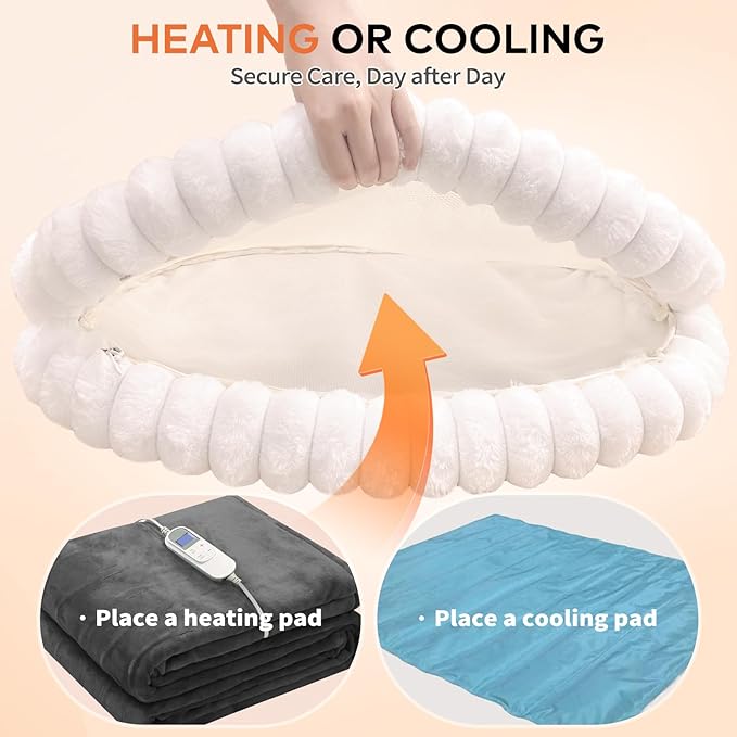 CHEERPALS Cat Window Perch for Indoor Cats Hammock for Window with Reversible Cushion, Foldable Cat Window Bed for Large Cats and Kittens(Grey,Medium)