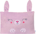 Saint Eve Kids Pillow Pals Fuzzy Pillow Case, Cute Animal Friends Soft Pillow Cover for Kids Beds and Nap Time - Floppy The Bunny