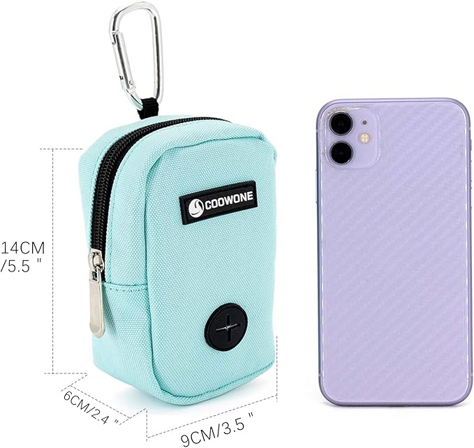 Dog Treat Pouch Dog Poop Bag Holder For Leashes, Pets Snack Container With Inner Mesh Bag, Puppy Supplies Perfect For Training And Walking - Hands Free Dog Waste Bag Dispenser -Dog Travel Accessories